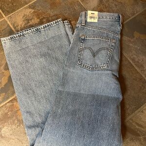 Levi's Light Blue Straight Jeans